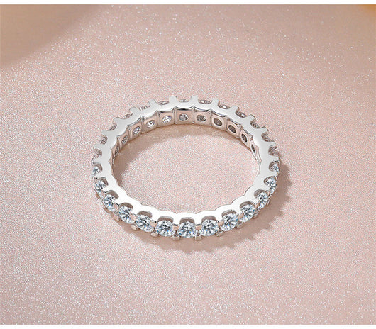 Anillo de Plata 925 con Diamante Simulado Flores de Girasol para Mujer - Image 12