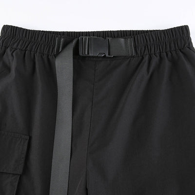 Pantalones Cargo Punk de Cintura Alta con Cremalleras Huecas - Image 11