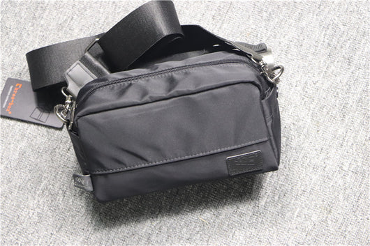 Bolsa Mensajero Casual de Lona Oxford y Nylon - Mochila Cuadrada Japonesa Compacta - Image 10