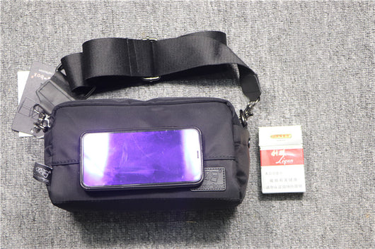 Bolsa Mensajero Casual de Lona Oxford y Nylon - Mochila Cuadrada Japonesa Compacta - Image 15