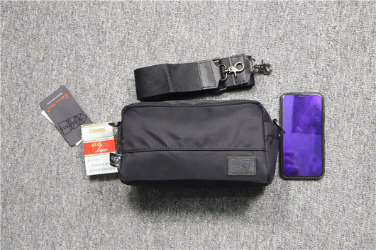 Bolsa Mensajero Casual de Lona Oxford y Nylon - Mochila Cuadrada Japonesa Compacta - Image 17