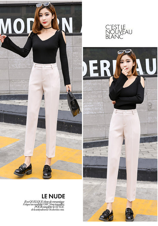 Pantalón de Talle Alto Recto con Bota Ajustada para Mujer - Image 7