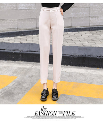 Pantalón de Talle Alto Recto con Bota Ajustada para Mujer - Image 8
