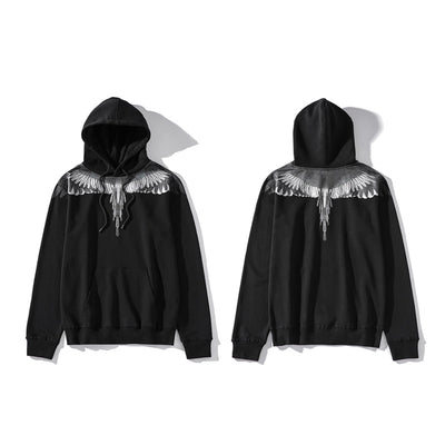 Sudadera con Capucha Mark Bronn Wings Print Unisex - Image 6