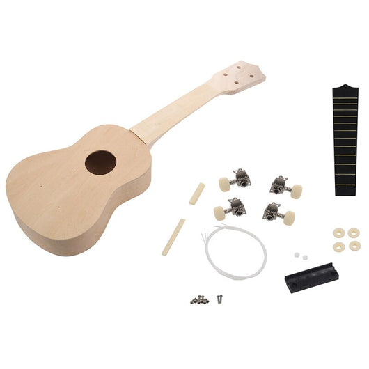Ukelele Soprano de Madera Blanca 21 Pulgadas - Kit Completo Guitarra Hawaiana - Image 16