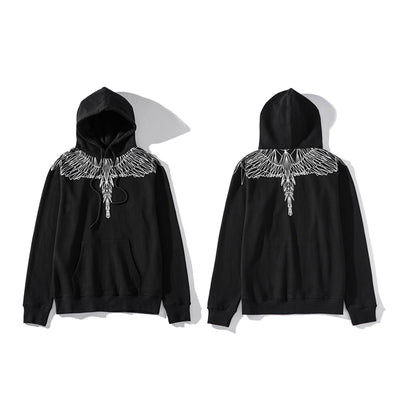 Sudadera con Capucha Mark Bronn Wings Print Unisex - Image 12