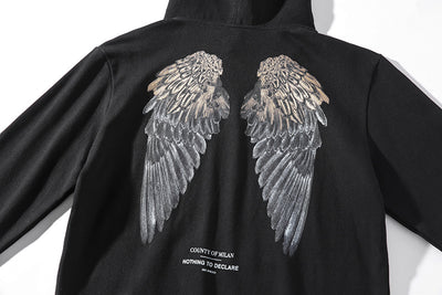 Sudadera con Capucha Mark Bronn Wings Print Unisex - Image 16