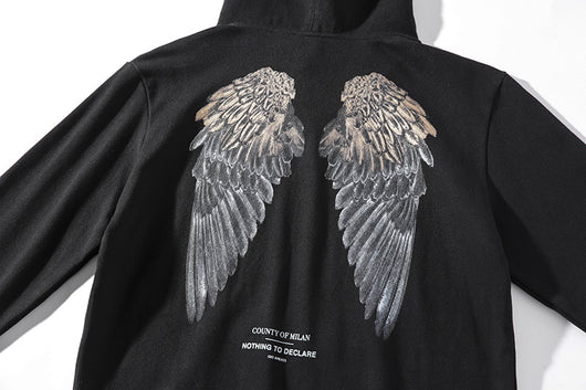 Sudadera con Capucha Mark Bronn Wings Print Unisex - Image 16