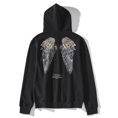 Sudadera con Capucha Mark Bronn Wings Print Unisex - Image 18