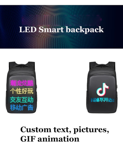 Mochila Ejecutiva Multimedia con LED - Tela Oxford Resistente - Image 7