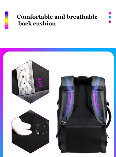 Mochila Ejecutiva Multimedia con LED - Tela Oxford Resistente - Image 16