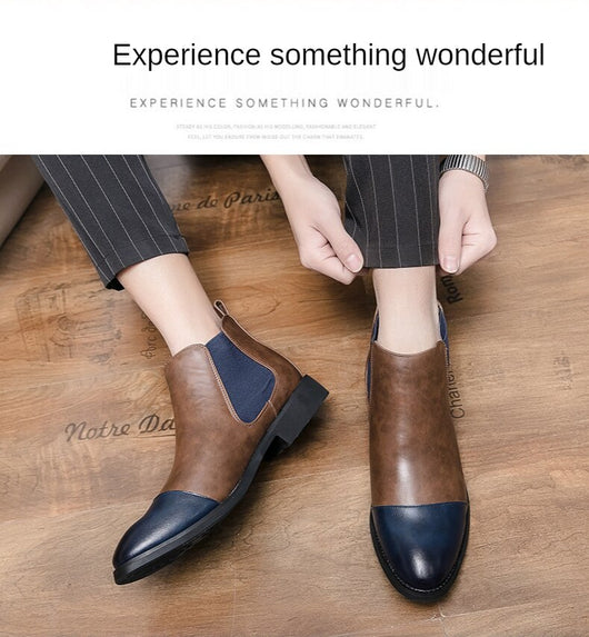 Botas Martin de Punta Afilada Estilo Británico para Hombre - Image 13