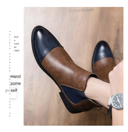 Botas Martin de Punta Afilada Estilo Británico para Hombre - Image 15