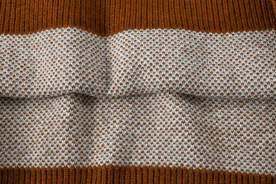 Suéter Tejido Holgado Cuello Redondo Tendencia Coreana para Parejas - Image 20