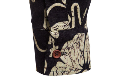 Camisa de Manga Larga con Estampado Floral para Hombre - Image 27