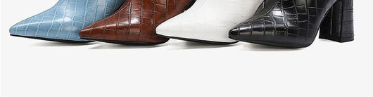 Botas Martin Gruesas de Tacón Alto Talla Grande para Mujer - Image 18