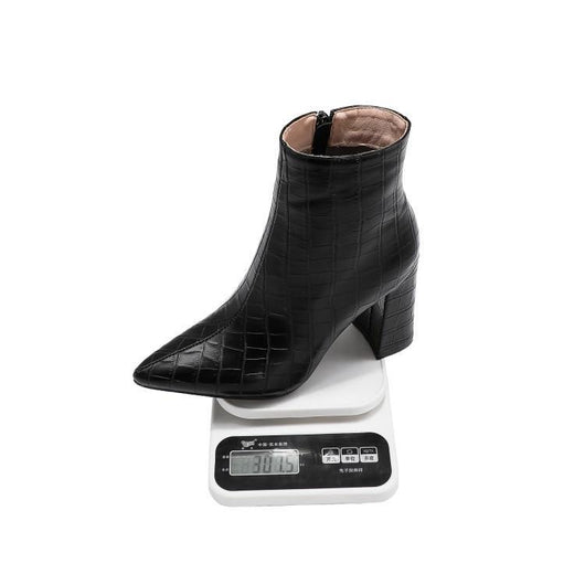 Botas Martin Gruesas de Tacón Alto Talla Grande para Mujer - Image 31