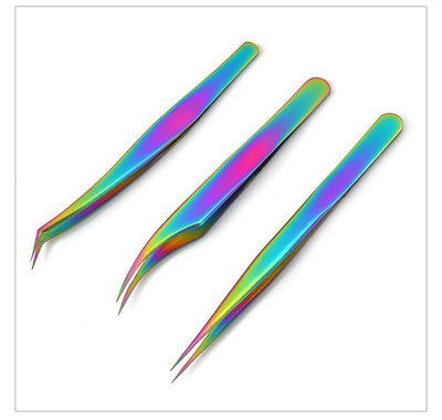 Set de 3 Piezas: Pinzas de Acero Inoxidable y Rizador de Pestañas Profesional - Image 9