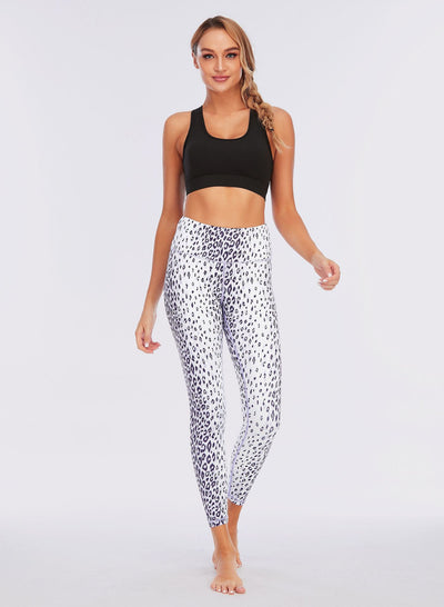 Leggins Yoga Cintura Alta Estampado Leopardo Multicolor - Image 20