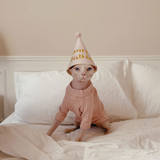 Ropa Minimalista de Algodón Puro Elástico para Gatos sin Pelo - Image 9