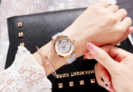 Reloj de Moda para Mujer con Cristales y Correa Impermeable - Image 12