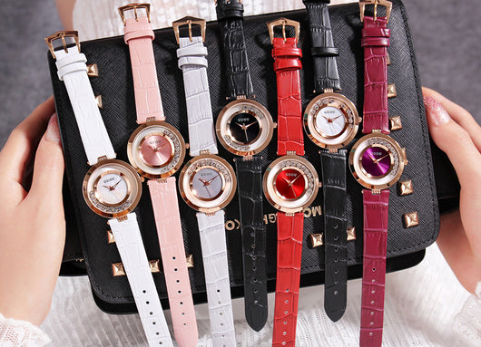 Reloj de Moda para Mujer con Cristales y Correa Impermeable - Image 14