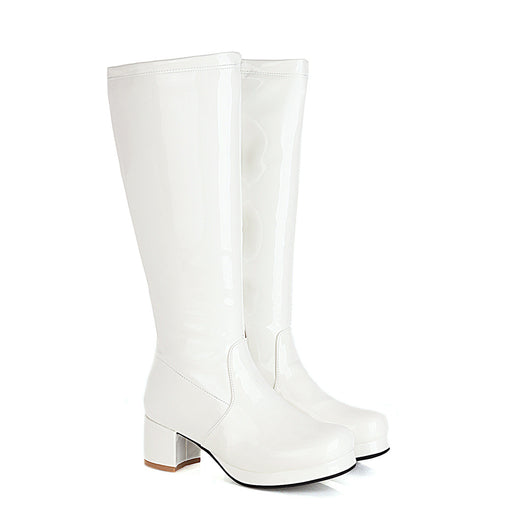 Botas Lolita de Tacón Medio para Mujer - Tallas Grandes - Image 25