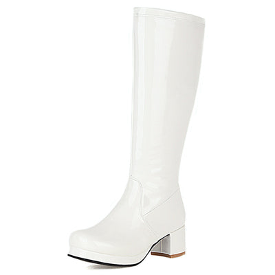 Botas Lolita de Tacón Medio para Mujer - Tallas Grandes - Image 26