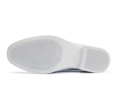 Zapato Formal Hombre Cuero Blanco con Cordones - Punta Afilada Elegancia Clásica - Image 11
