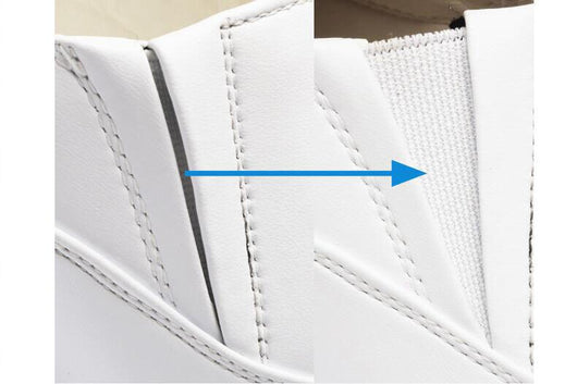 Zapato Formal Hombre Cuero Blanco con Cordones - Punta Afilada Elegancia Clásica - Image 14