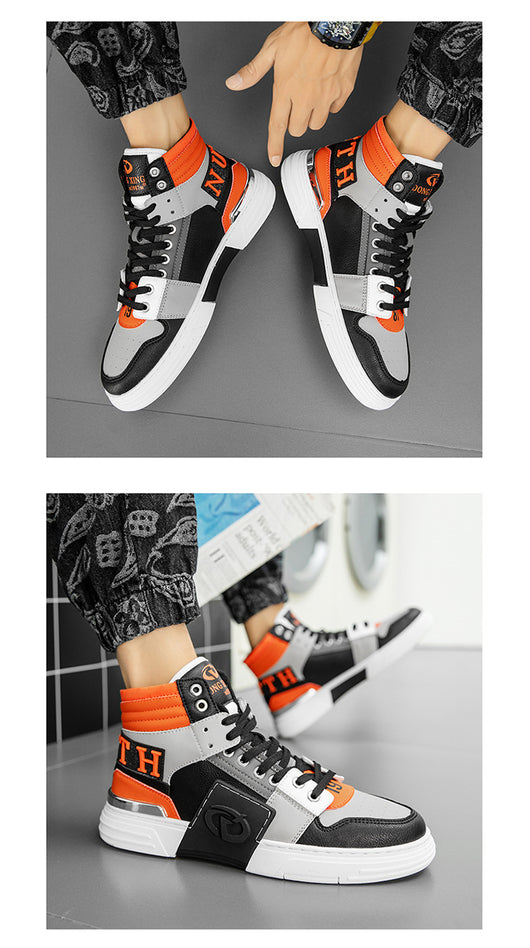 Tenis Casuales para Hombre Punta Redonda Estilo Deportivo Moderno - Image 7