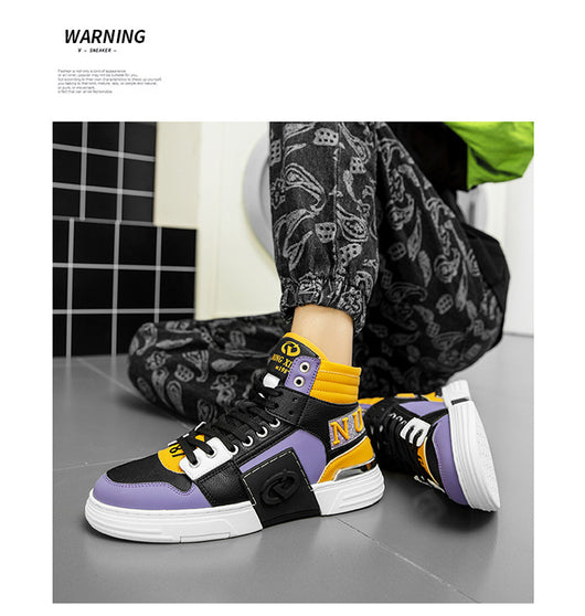Tenis Casuales para Hombre Punta Redonda Estilo Deportivo Moderno - Image 9