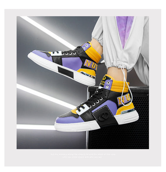Tenis Casuales para Hombre Punta Redonda Estilo Deportivo Moderno - Image 11