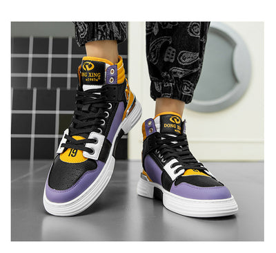 Tenis Casuales para Hombre Punta Redonda Estilo Deportivo Moderno - Image 12