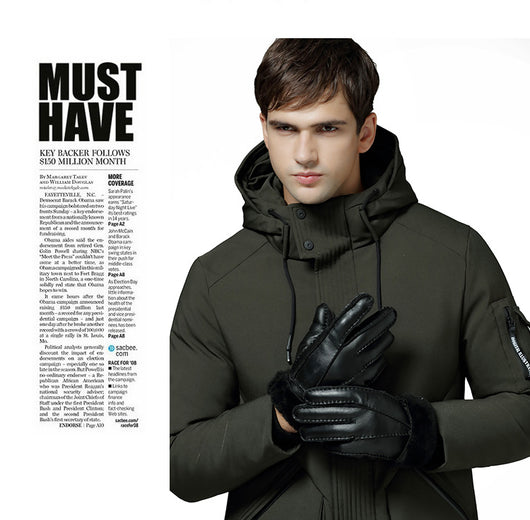 Guantes de Piel de Oveja para Hombre - Image 6
