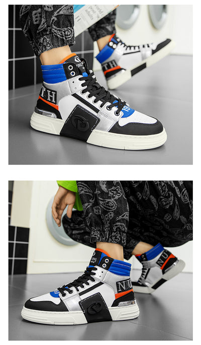 Tenis Casuales para Hombre Punta Redonda Estilo Deportivo Moderno - Image 14