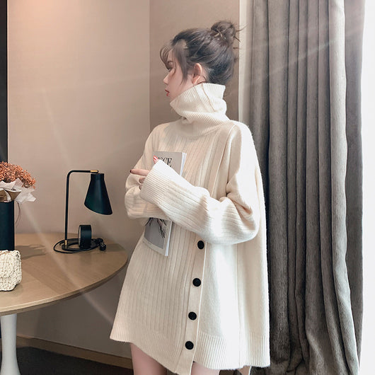 Suéter Holgado y Moderno de Largo Medio para Mujer - Image 9