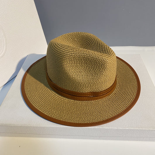Sombrero de Paja para Playa - Gorro Protector Solar Versátil Unisex - Image 10