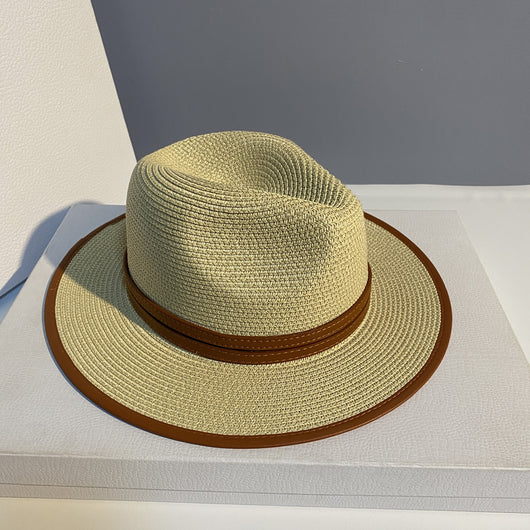 Sombrero de Paja para Playa - Gorro Protector Solar Versátil Unisex - Image 16