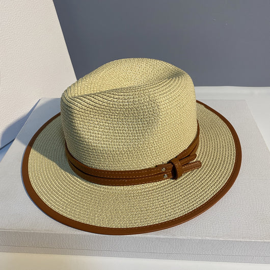 Sombrero de Paja para Playa - Gorro Protector Solar Versátil Unisex - Image 17