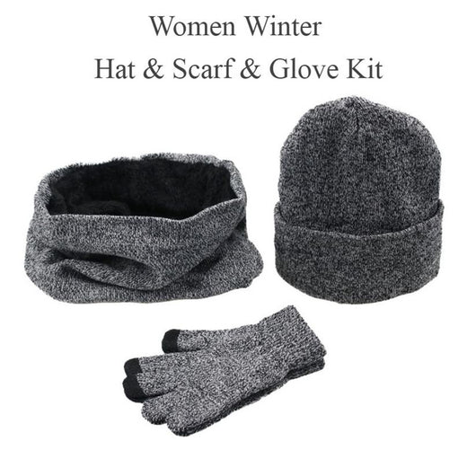 Conjunto Invernal Completo para Hombre: Gorro, Bufanda y Guantes en Punto y Terciopelo - Image 12