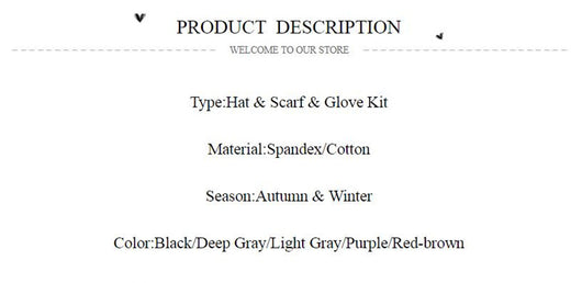 Conjunto Invernal Completo para Hombre: Gorro, Bufanda y Guantes en Punto y Terciopelo - Image 13