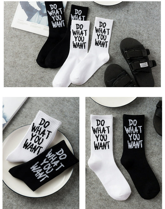 Calcetines Retro Skateboard con Alfabeto - Image 7