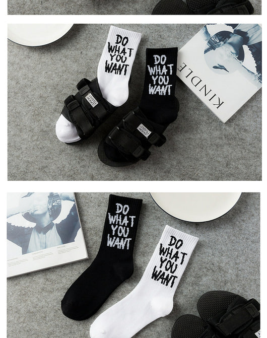 Calcetines Retro Skateboard con Alfabeto - Image 9