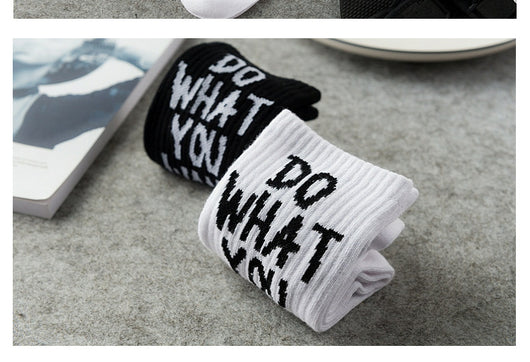 Calcetines Retro Skateboard con Alfabeto - Image 10