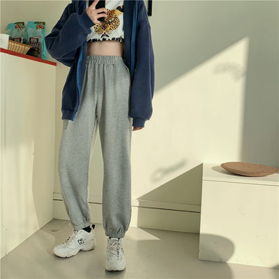 Pantalones Deportivos Blancos Holgados para Mujer - Otoño y Verano - Image 22