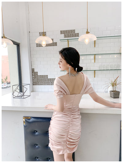 Vestido Tubo Satinado Diosa del Temperamento para Mujer - Image 21