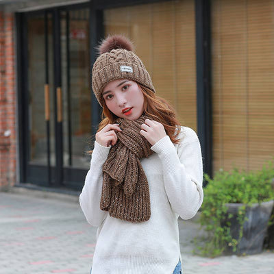 Gorro y Bufanda Larga de Lana para Mujer - Image 13
