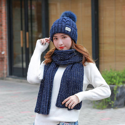 Gorro y Bufanda Larga de Lana para Mujer - Image 14