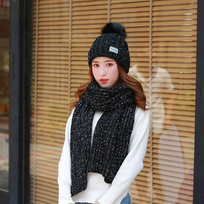 Gorro y Bufanda Larga de Lana para Mujer - Image 16